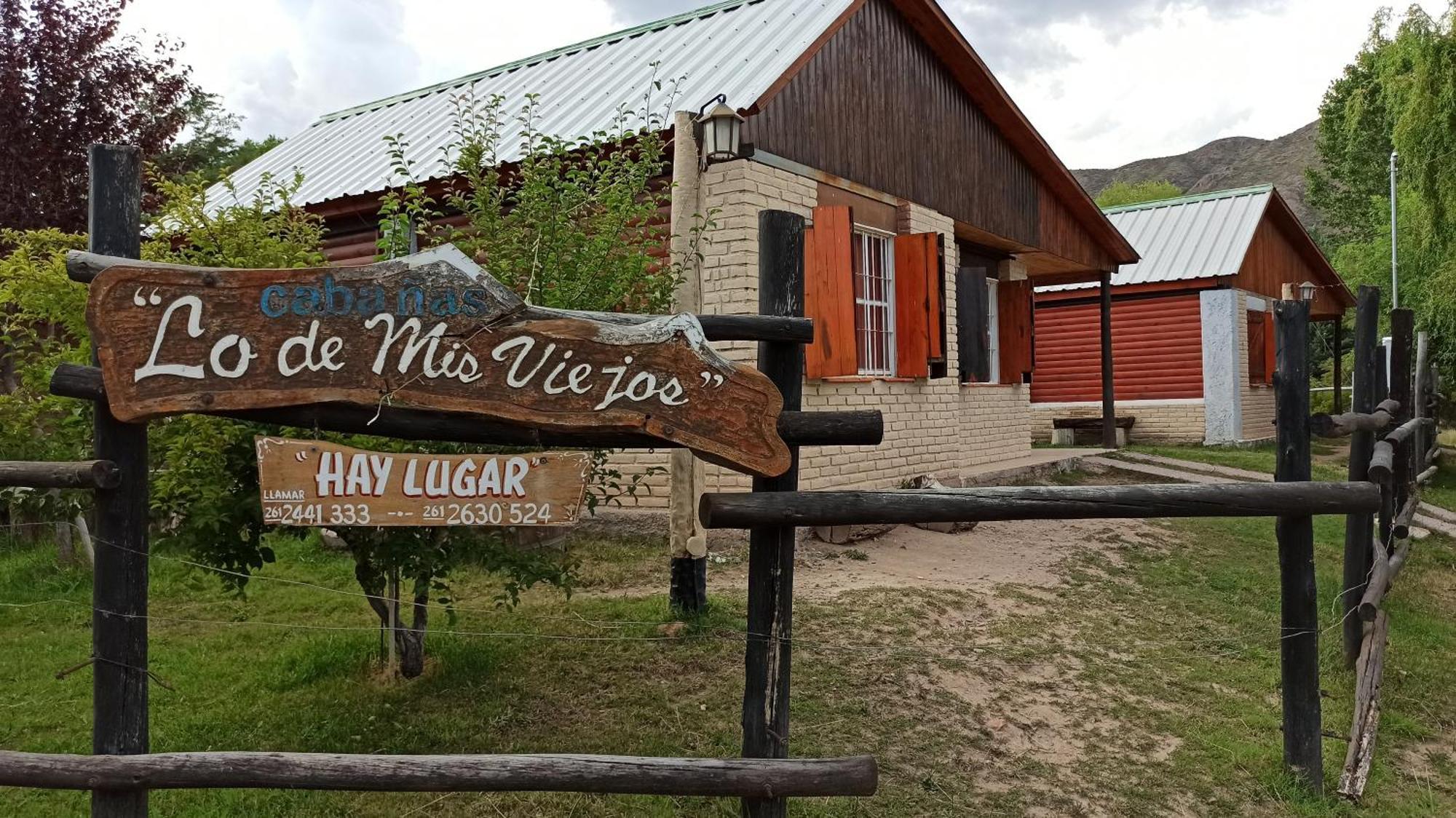 Vila "Lo De Mis Viejos" Potrerillos Exteriér fotografie